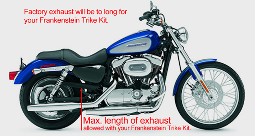 Trike Kit exhaust