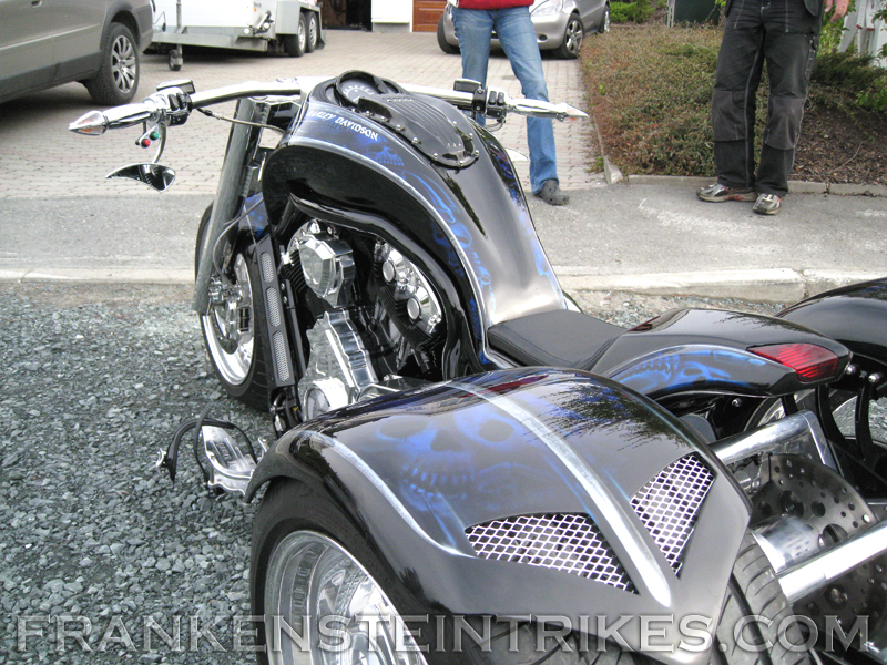 custom trike rear fenders