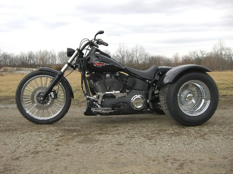 softail trike kit