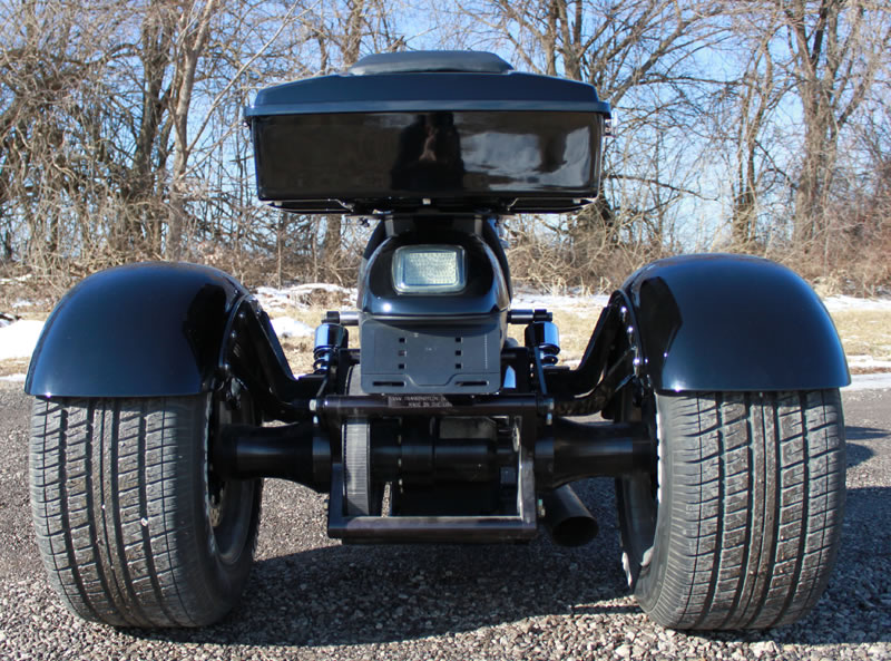 frankenstein trike kit on harley v rod